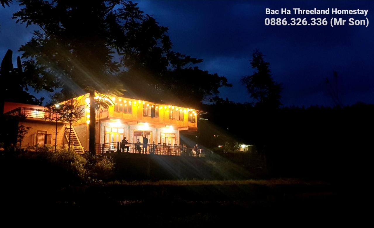 Bac Ha Threeland Homestay Zewnętrze zdjęcie
