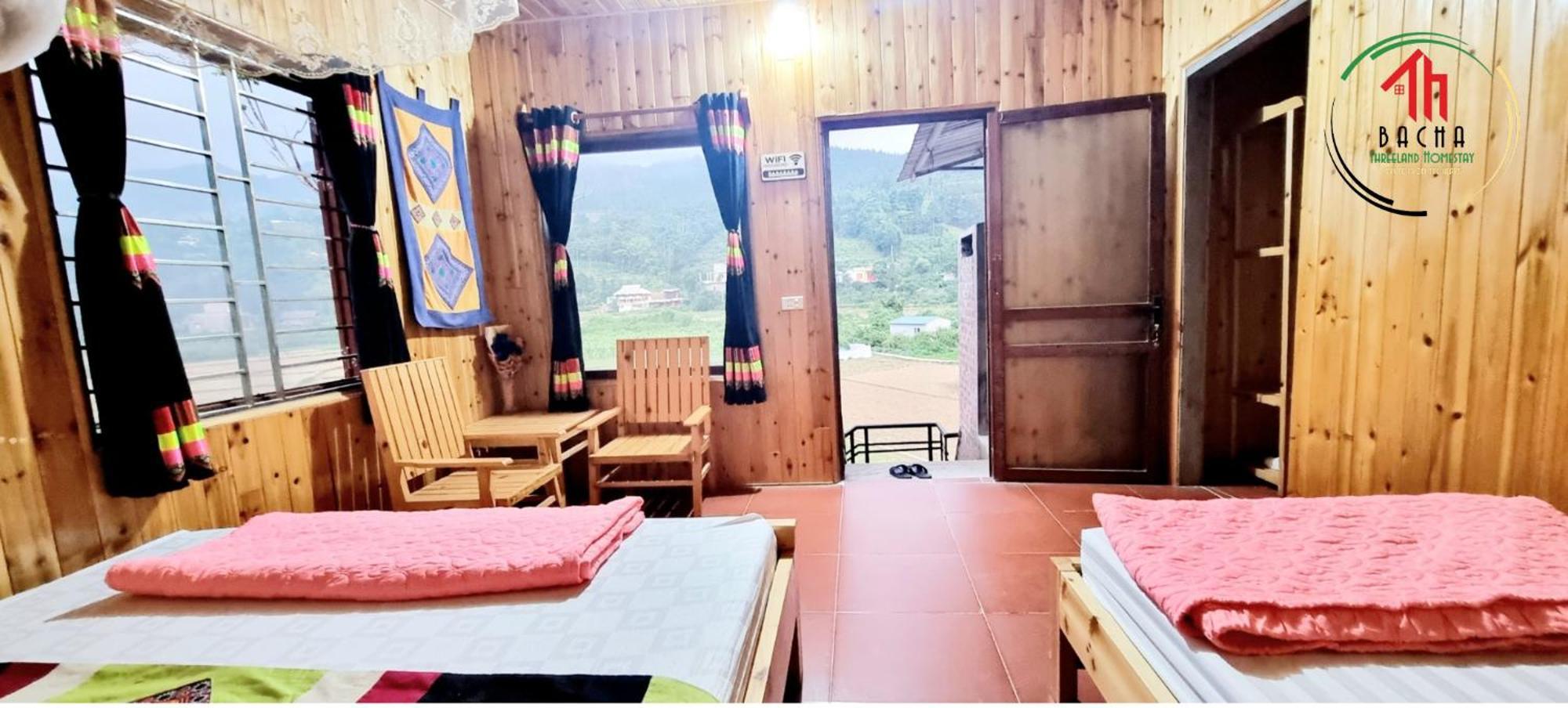 Bac Ha Threeland Homestay Zewnętrze zdjęcie
